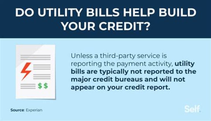 Does paying utilities build credit?