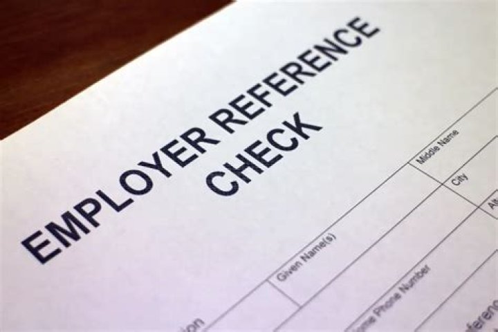 Why do employers check references after job offer?